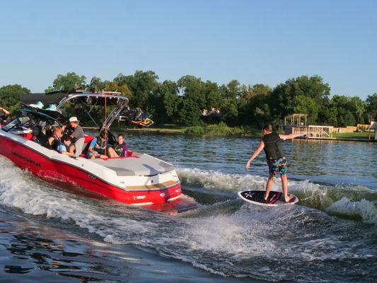 Wake Surf Day Camp and Lessons