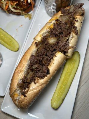 Classic Philadelphia Cheesesteak ($17)