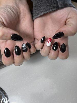 More Halloween nails