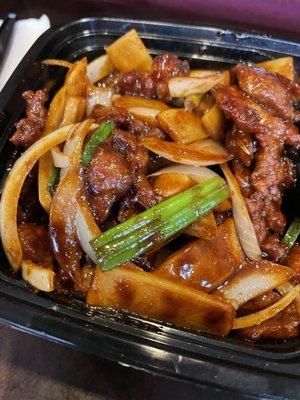 Mongolian beef