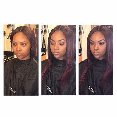 Makeup is a service we love to do on our clients! Schedule a full face soon!