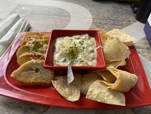 Spinach artichoke dip. Heavy mayonnaise taste. Hated it.