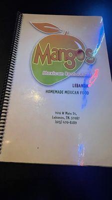 Menu Front