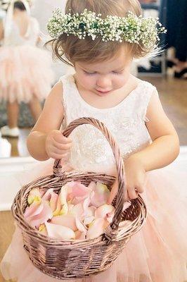 wedding flower girl