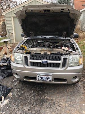 24 Explorer Sport Trac Bad wiring in dash cluster