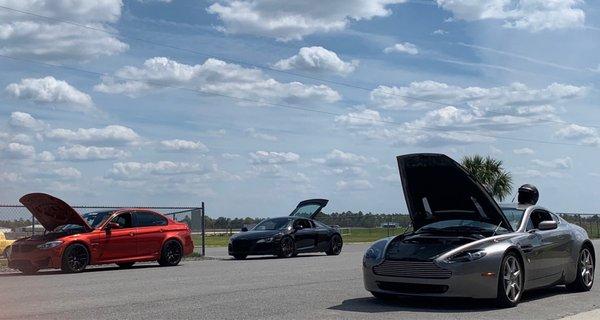 Track day with Vlad and the family!