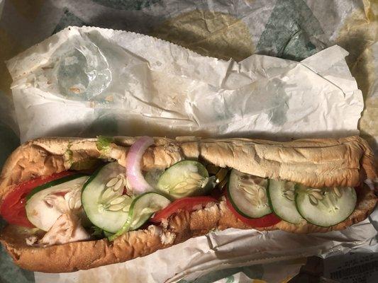 Turkey Breast footlong