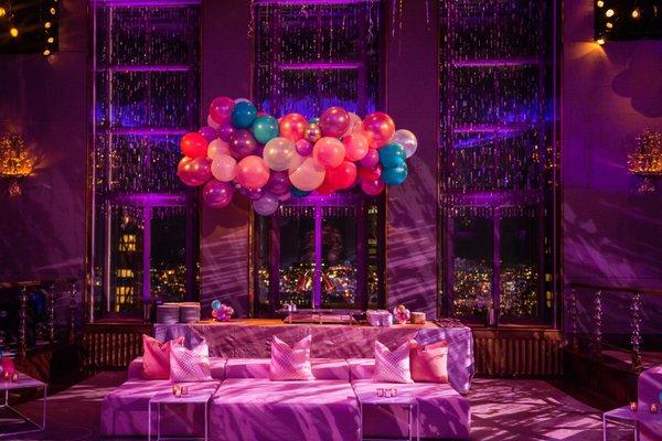 Sophie Lynett Bat Mitzvah,  Month 2019  250 Guests The Rainbow Room, New York City