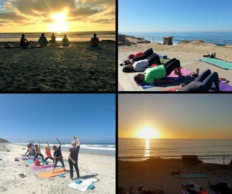 Beach Yoga - Carlsbad