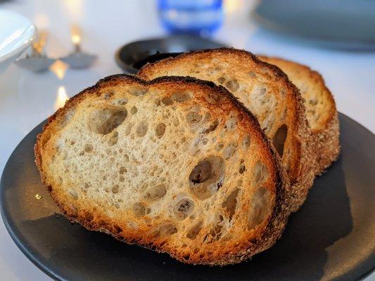 Complimentary bread w/olive oil