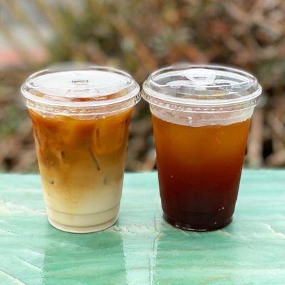 Horchata Cold Brew and Iced Americano