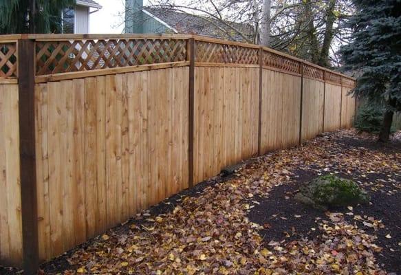 Wood Fencing - Privacy Fence for Residential House