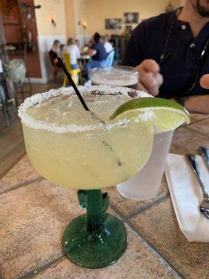 Traditional Margarita with Salt