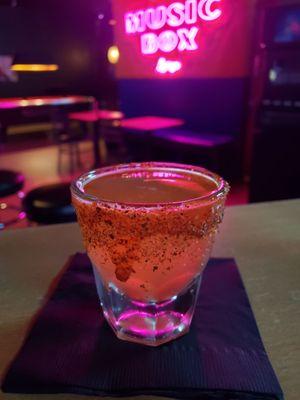 Mexican candy shot