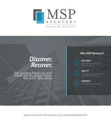 MSP Recovery      Discover, Recover. MSP Recovery is dedicated to maximizing recovery efforts while maintaining your data sec...