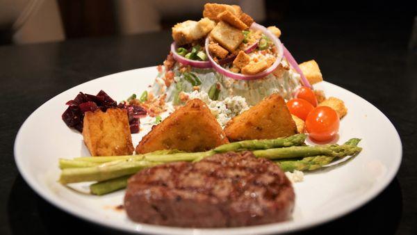 Steak and Wedge Salad