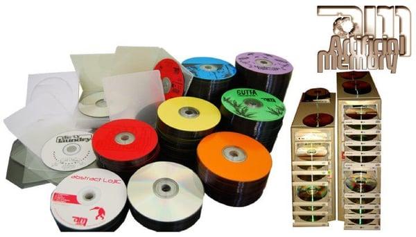 CD Duplication Available at reasonable prices - Artificial Memory Studios