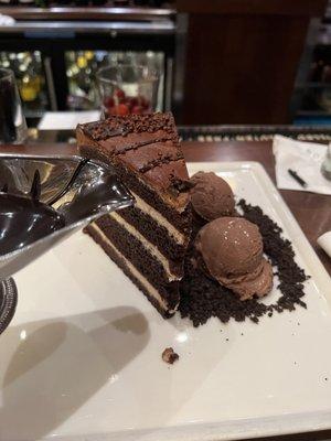 Delicious Tuxedo Cake