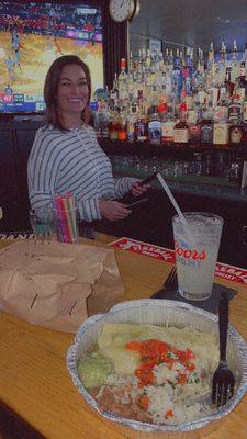 Great day at the Tav with the best bartender