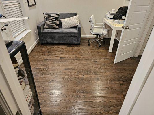 Solid hardwood flooring