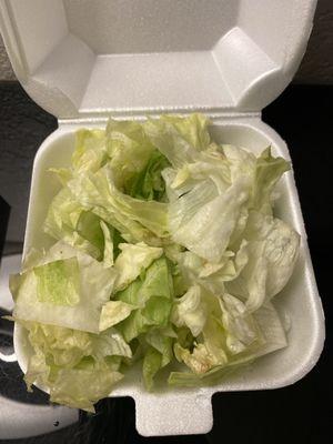 Side salad.