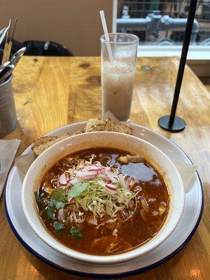 Awesome pork pozole