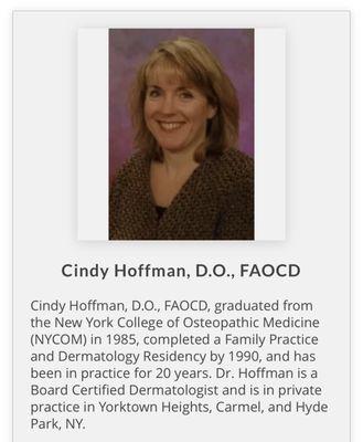 Cindy Hoffman MD