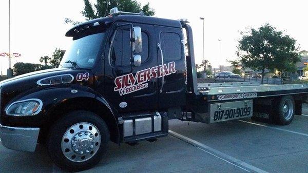 Silverstar Wrecker (817) 901-9099
7621 Jacksborough Hwy. 
Fort Worth, TX 76135
http://silverstarwrecker.com