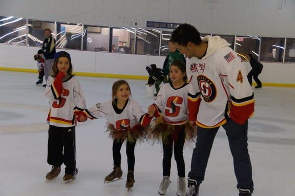 Kids Club Skate with the team 2015-16