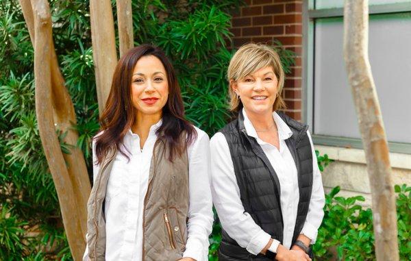 Meet Jackie Burrow LMT(Left) and Kim Neater LMT (right), they are ready to help you feel your best!