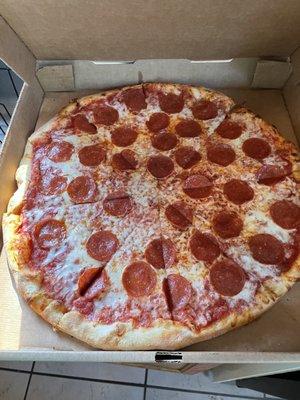 Pepperoni pizza