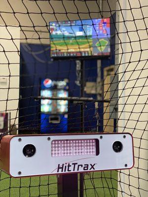 HitTrax Batting Cage