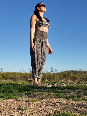 Yoga in the desert rocks!!