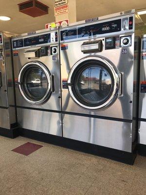 6 load washers, $7.00 per load