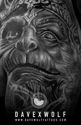 Monkey king tattoos