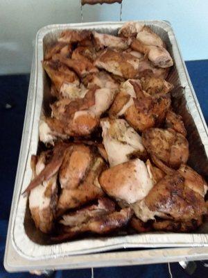 Succulent smoked chicken