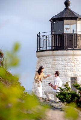 She said yes!!!! Castle Hill Inn , Newport RI