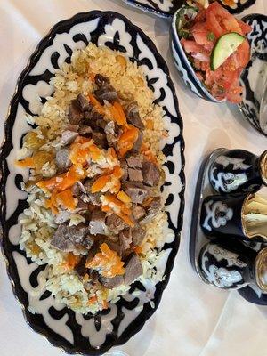 Plov - Very well seasoned and tender meat!