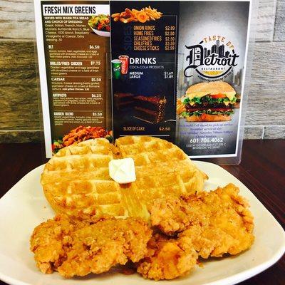 Chicken and Waffles