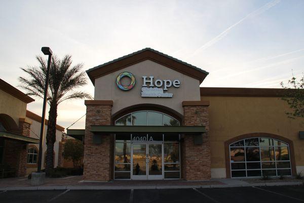 Hope's location on MLK Boulevard in North Las Vegas.