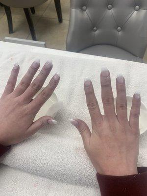 Apparently "fixed" nails.