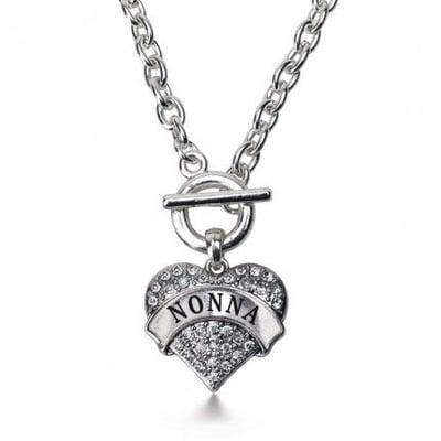 Nonna, Italian for "Grandmother" is a tough name to find on jewelry. Inspired Silver carries tons of options for Nonnas like me!