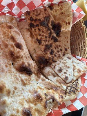 Regular Naan, excellent with their hummus.