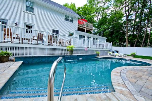 Heated Salt Water Pool Abalonia  Ogunquit, Maine