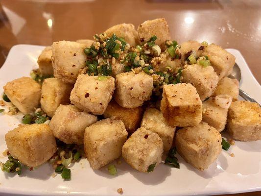 Salt and pepper tofu