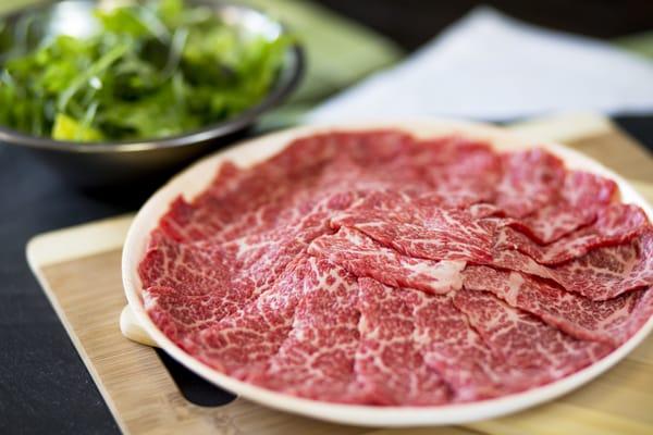 Premium Kobe Beef.