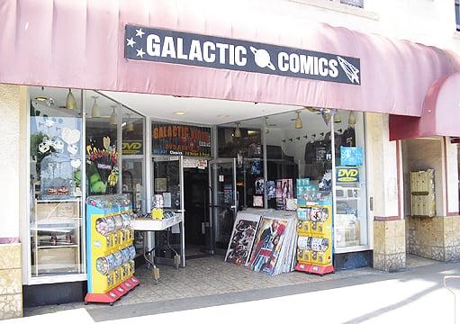 Galactic Comics on Newport Avenue in Ocean Beach, CA.