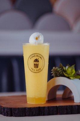 Mango Slushies with Ice Cream