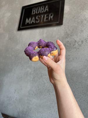 Ube Mochi Donut