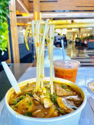 Westfield ValleyFair Mall: Ok Spicy Royal Noodle Soup, Westfield Oakridge Mall: Best Spicy Royal Noodle Soup. Still digging vegan.